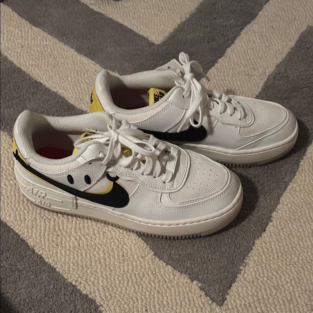 Nike Air Force 1 Smiley Face Sneakers